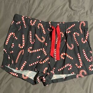 NWOT Old Navy flannel holiday themed sleep shorts size large